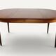 Scandinavian extendable dining table in teak - 1960s