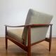 Vintage lounge chair in teak by Carl Straub, 1960