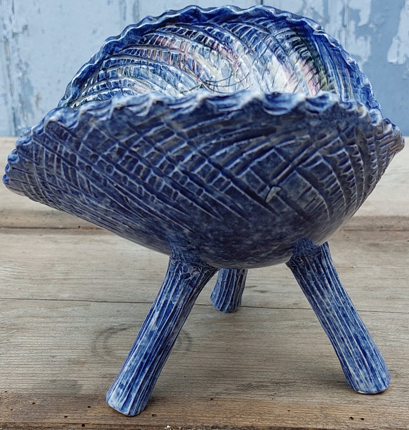 empty tripod pocket Faience Leray Rochefort