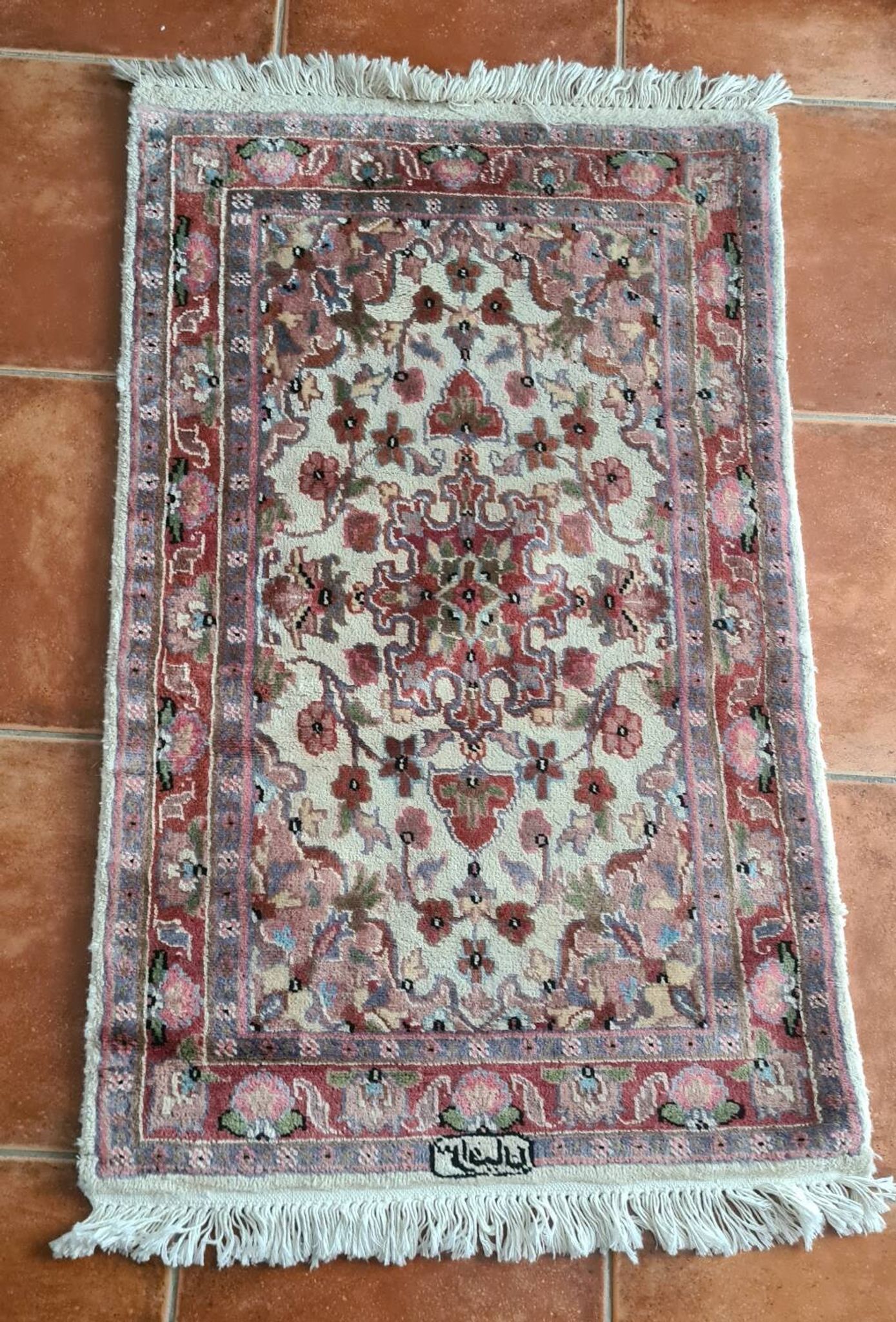 Iranian carpet & Bukhara palace handmade wool/silk