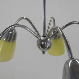 Mid-century 5-flamming chandelier, 1950s