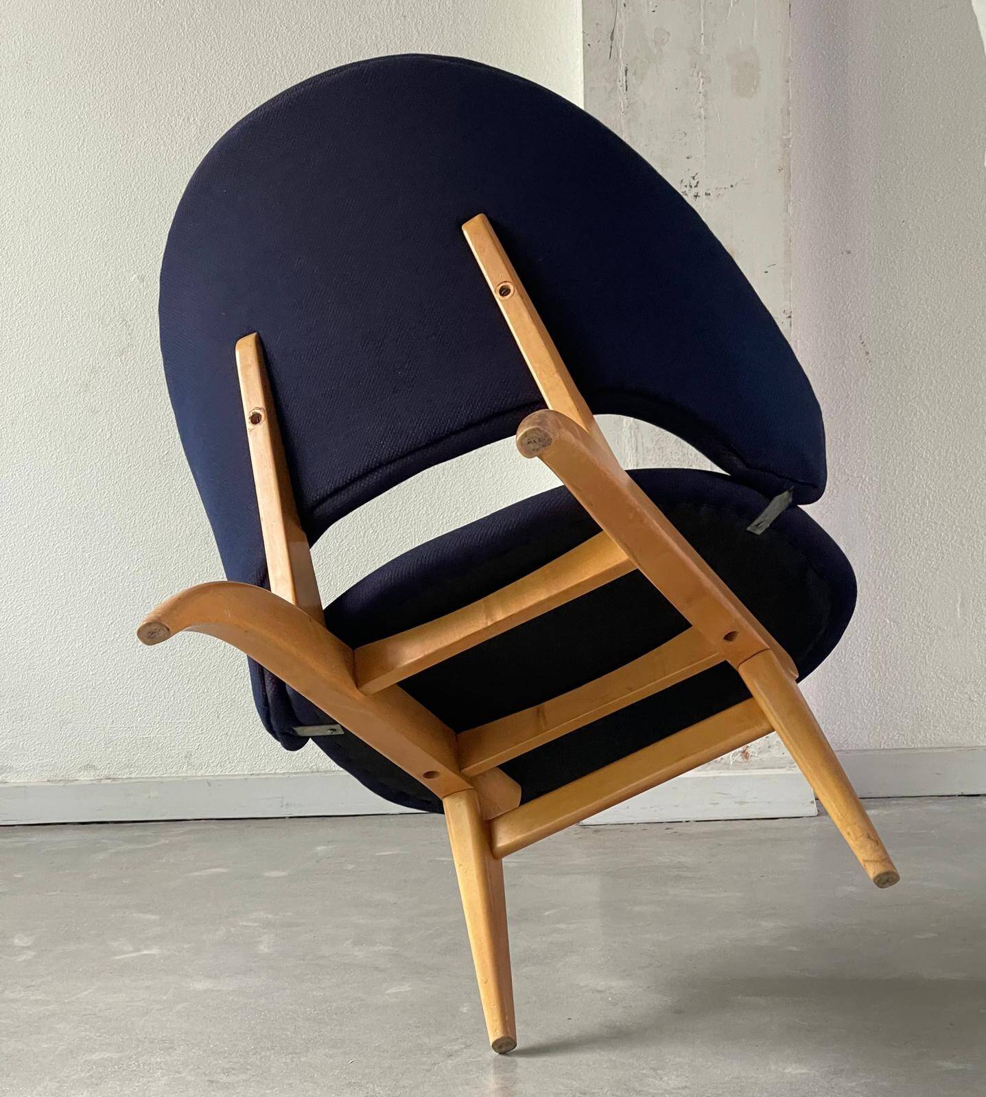 Set of two mid century lounge or cocktail chairs by Theo Ruth for Artifort