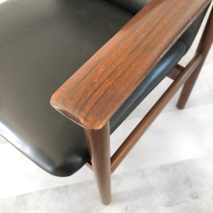 Cor Bontenbal rosewood armchair for Fristho