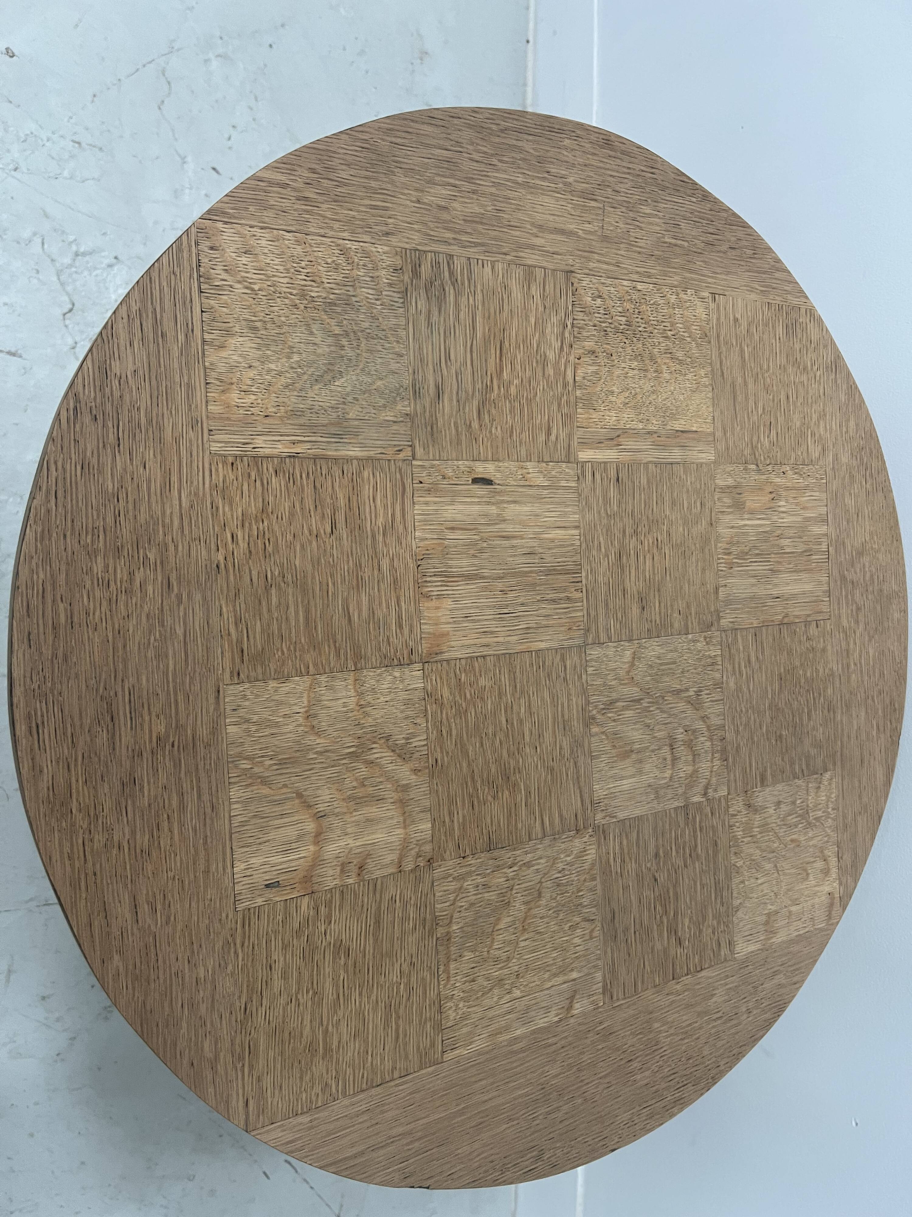 Art Deco coffee table 20th century checkered living room table