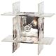 Glass wall sconce designed by Carlo Nason for Kalmar, 1960s.