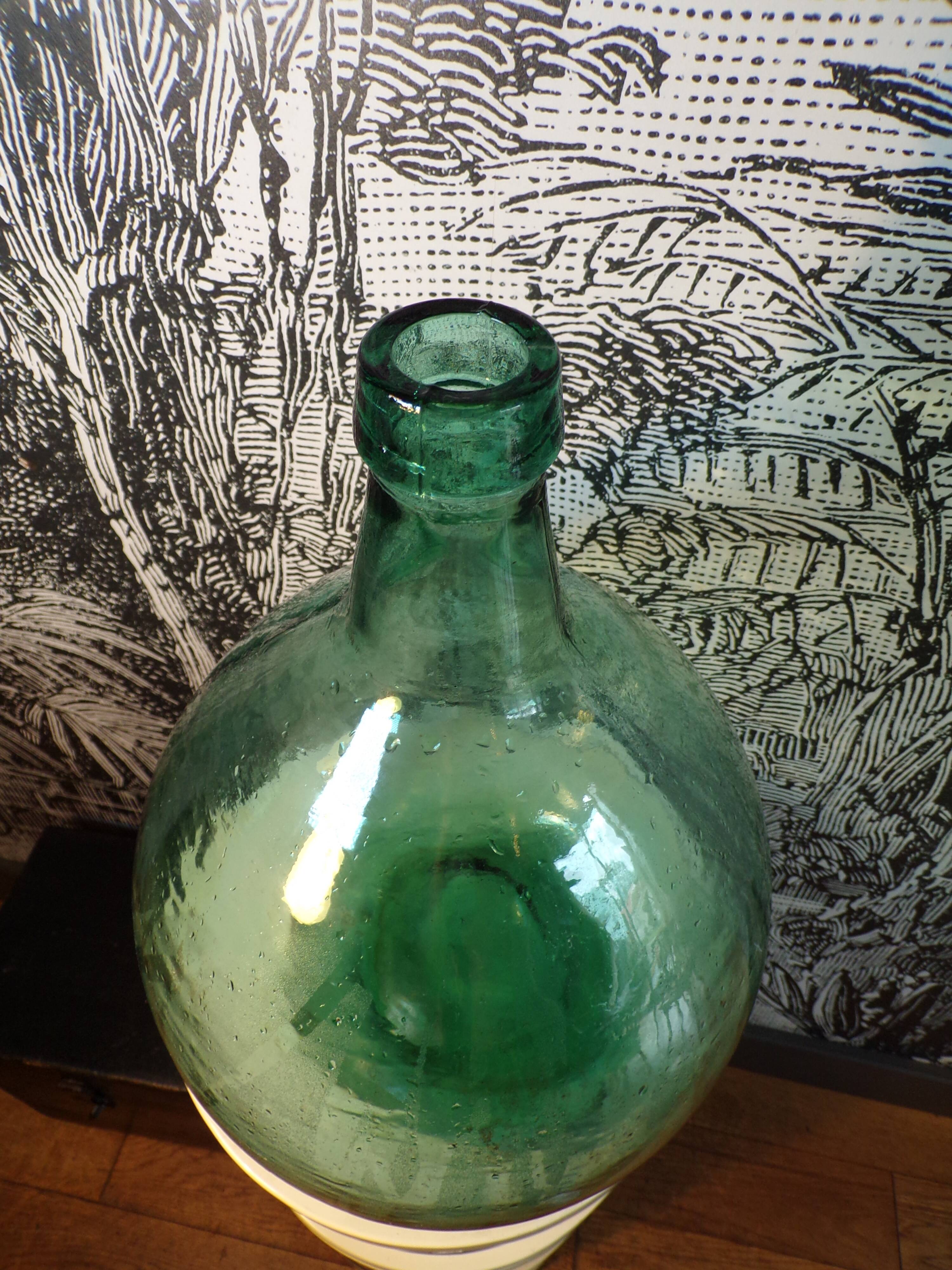 Dame jean 15L light green