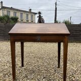 Sloping desk or writing desk in blond cherry