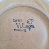 Vintage village stoneware dessert plates