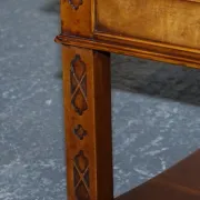 Large Georgian Coffee Table in Walnut Burr by Brights of Nettlebed London