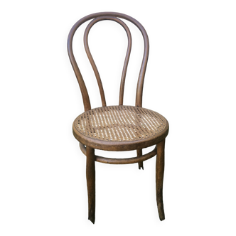 Thonet cane bistro chair