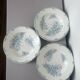3 vintage deep plates in ironstone by L&G model Oeillets 220524