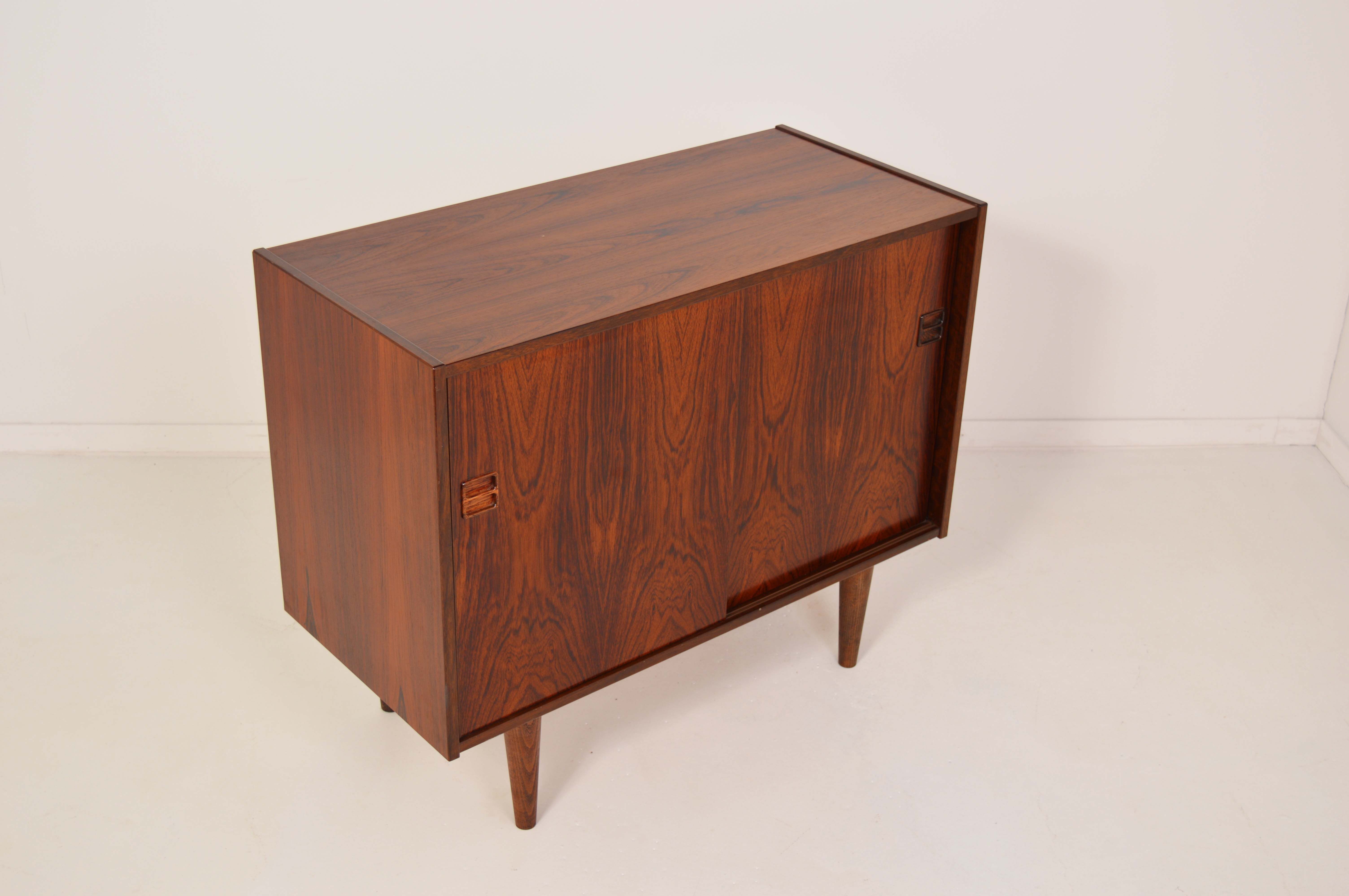 Small Danish rosewood enfilade - 1960