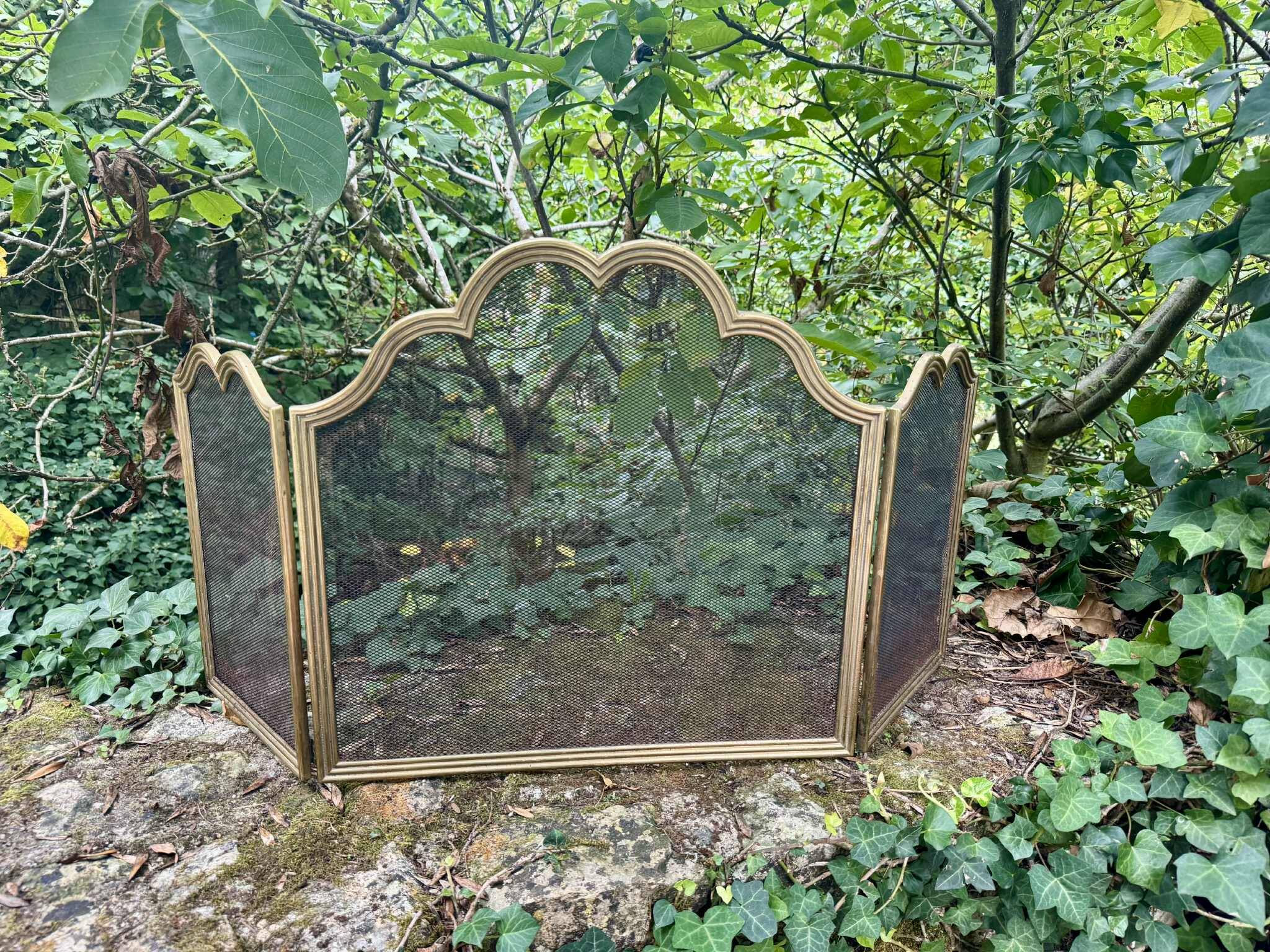 Brass Fireplace Screen