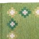 Scandinavian mid-century rug, signed. 240 cm x 165 cm.