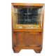 Art Deco display cabinet with sliding glass doors