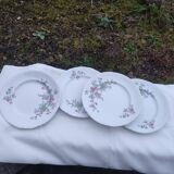 4 dessert plates Pontesa Porcelain Royal of Spain