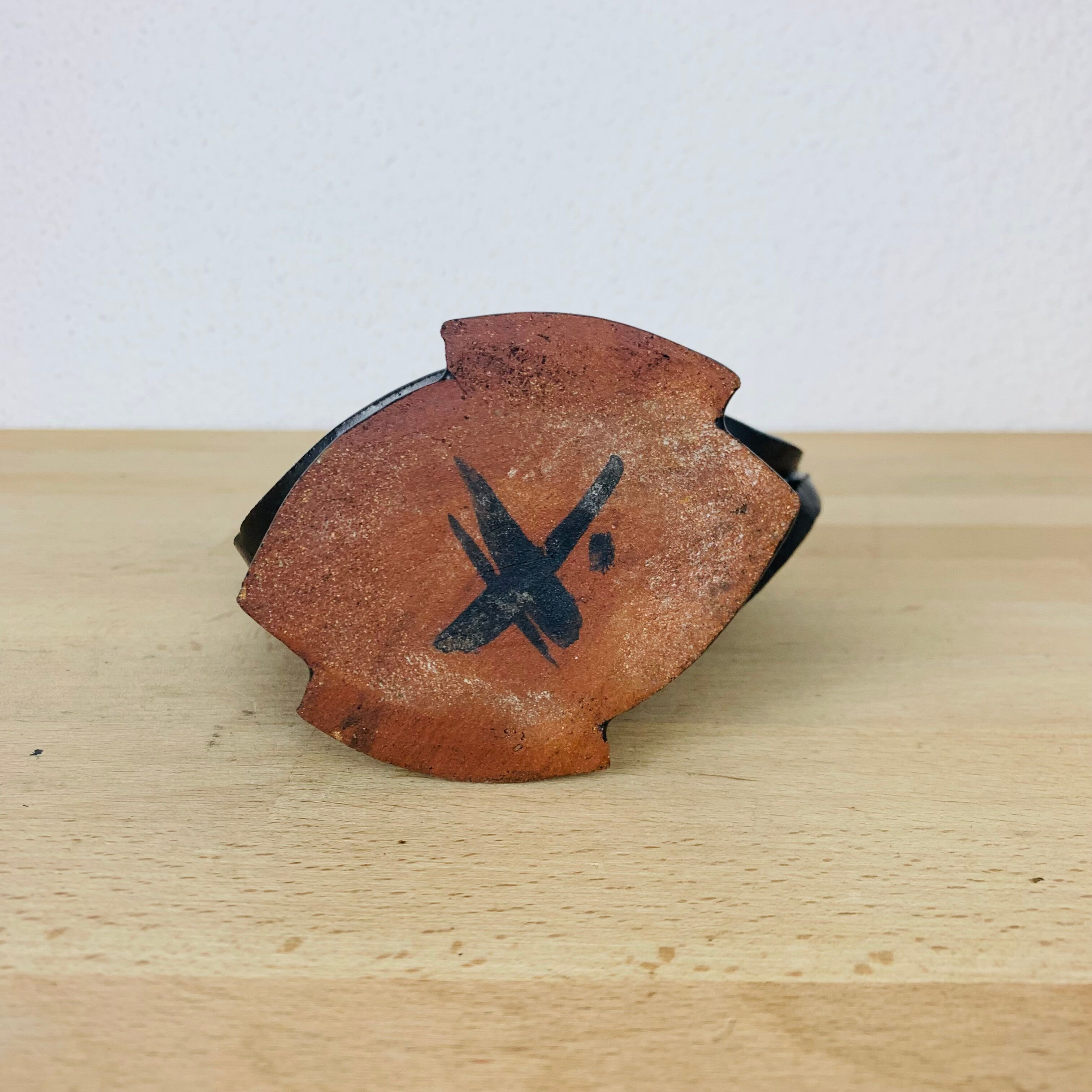 Abstract sculptural vase 50s