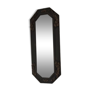 Miroir en bois avec moulure