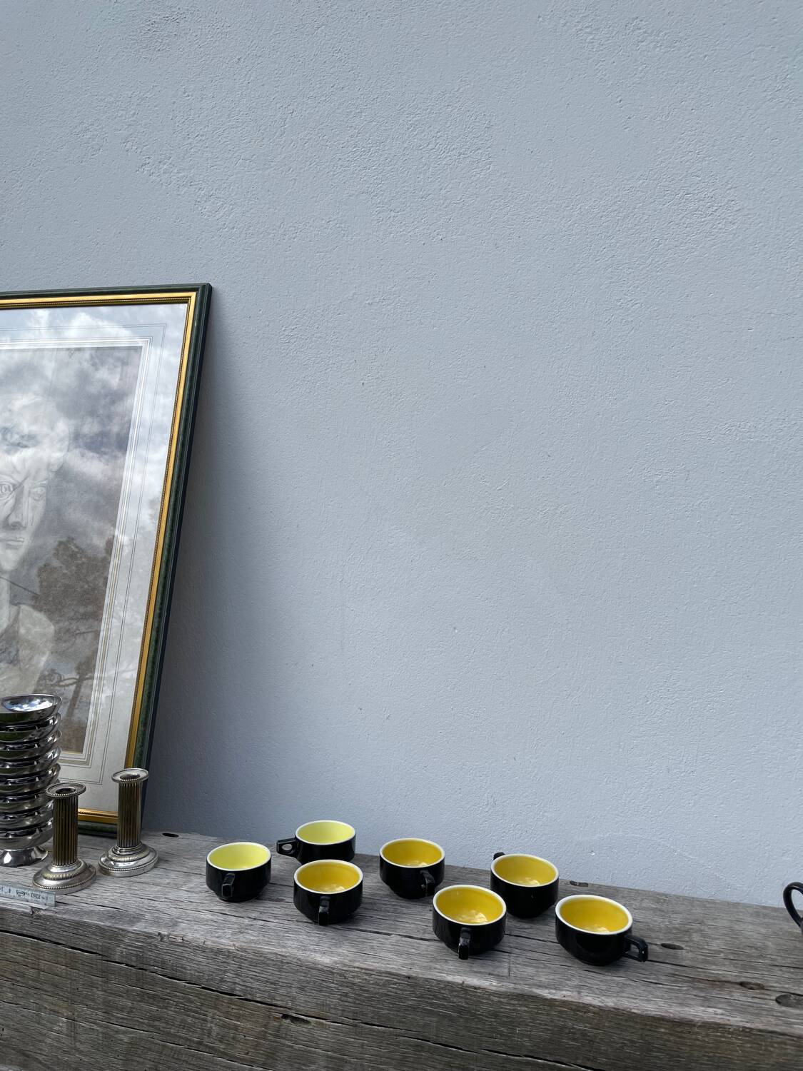 Biarritz ceramic bistro coffee cups