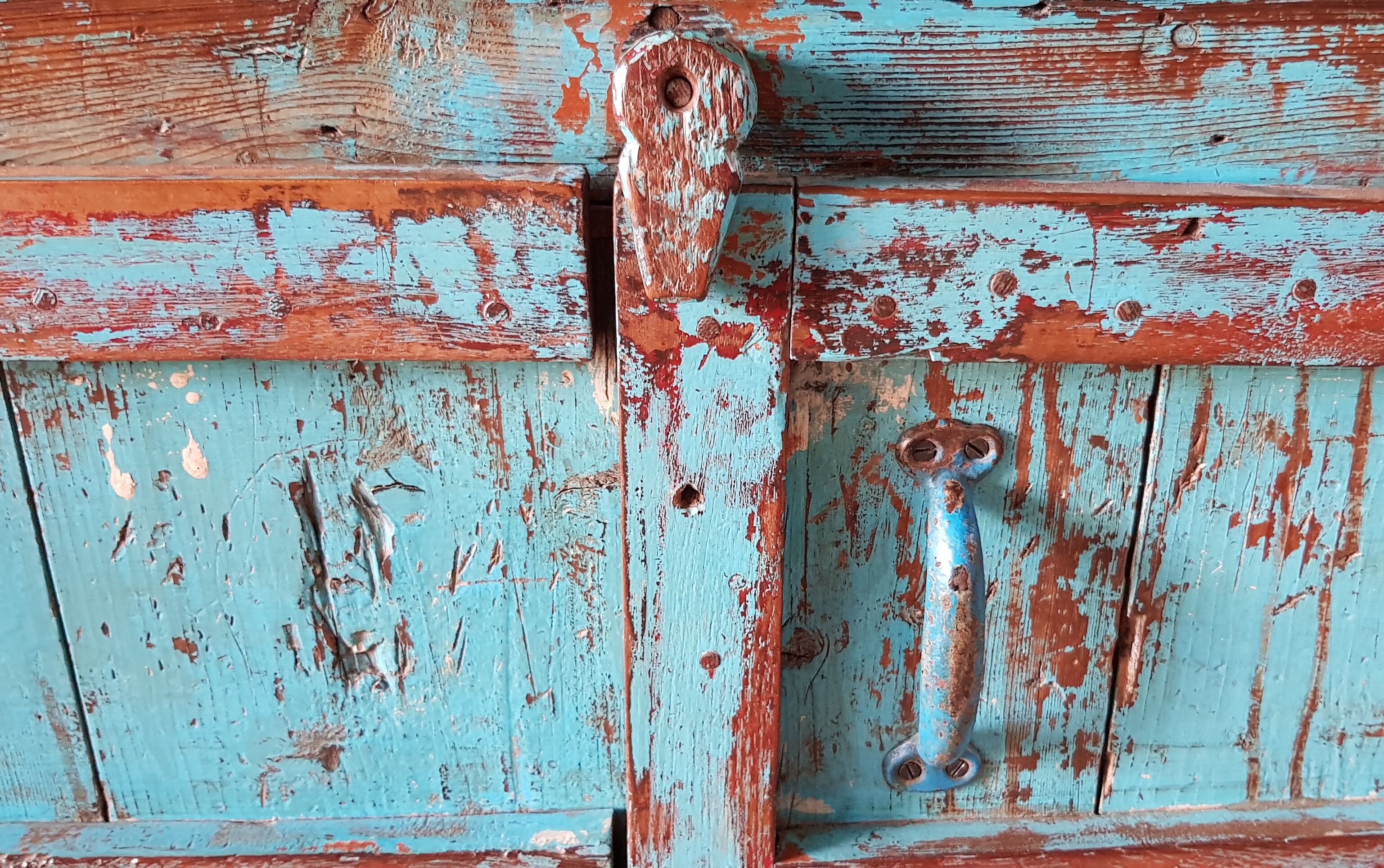 Former tribal wardrobe in teak