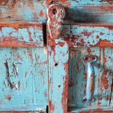 Former tribal wardrobe in teak