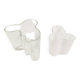 Mid Century pair of vases - glass vessels, Littala, designed by Alvar Aalto, Finland, 1980s.