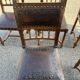 6 Henri II chairs