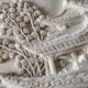 Sculpted resin plaque in the style of China.
