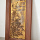 Art Nouveau floral painting circa 1900, unsigned