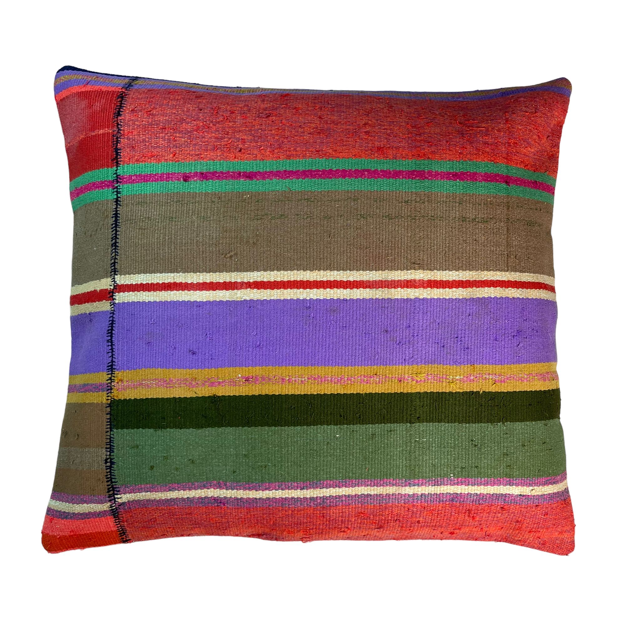 Vintage turkish kilim cushion cover