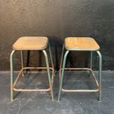 Pair of industrial stools