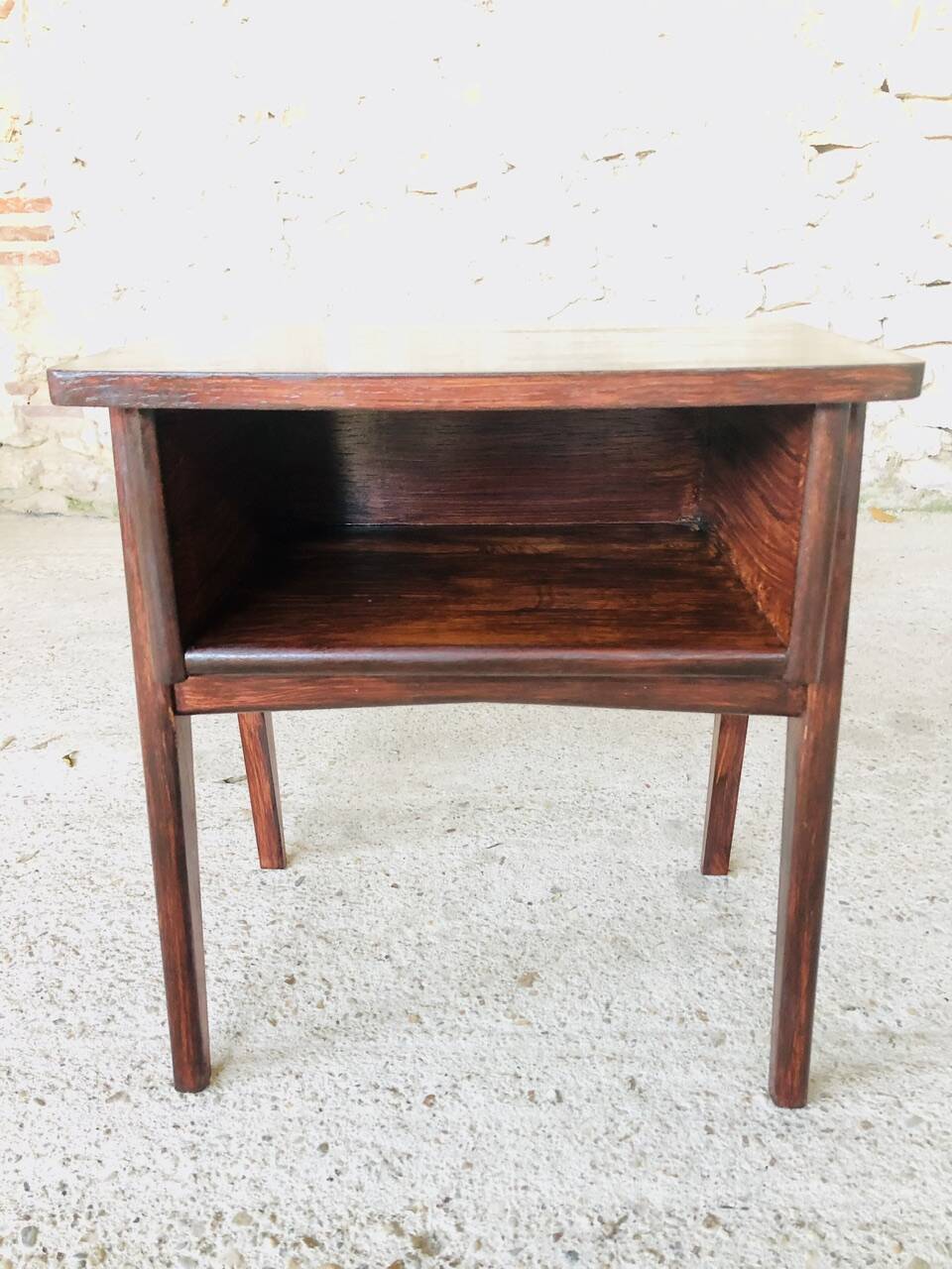 Vintage bedside table, Scandinavian style, Circa 60