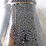 Black ceramic vase Forah