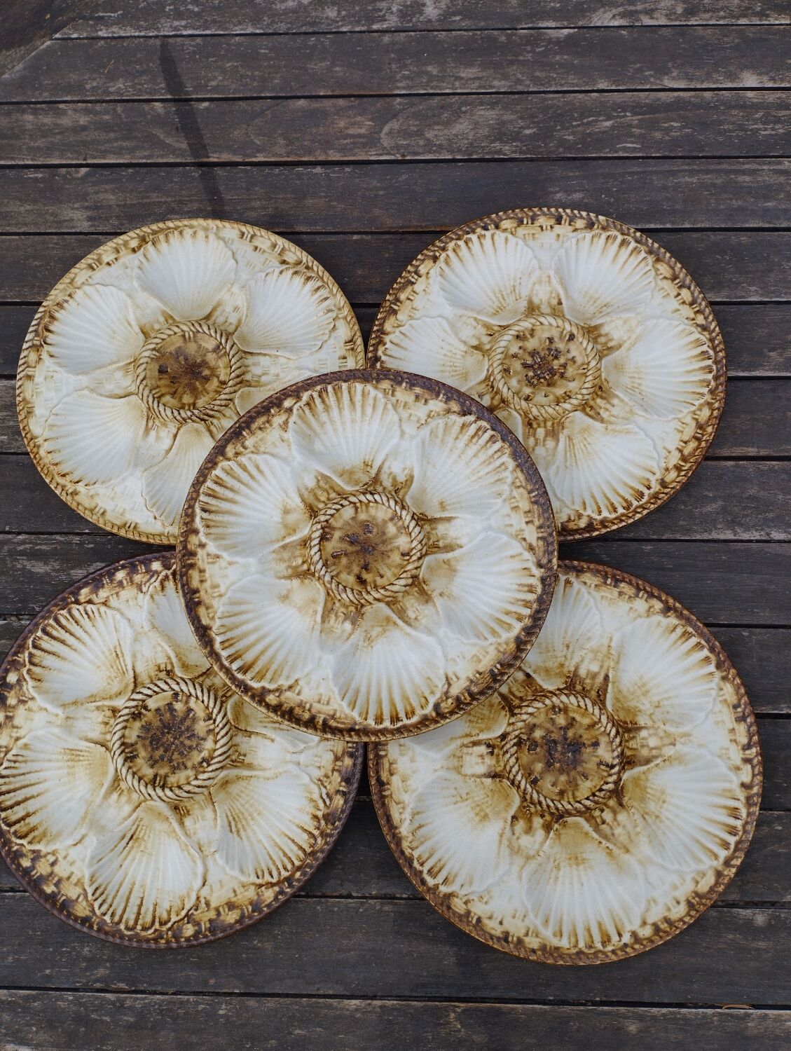 Assiette De Présentation - Inox - Conteneur Huîtres - 2 Pièces - 8 Emplacements Sauce - Durable - Maison