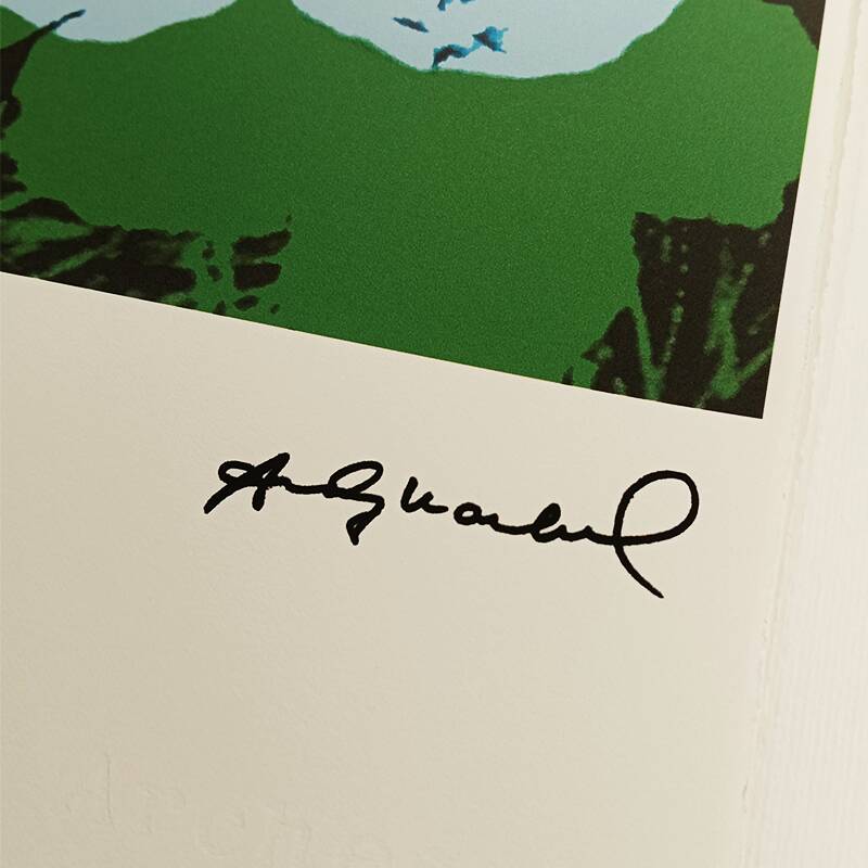 1980s Andy Warhol "Flowers" Limited Series Lithograph - Leo Castelli - New