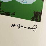 1980s Andy Warhol "Flowers" Limited Series Lithograph - Leo Castelli - New