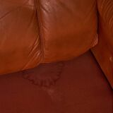 Fauteuil en cuir années 1970