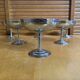 Set of 6 ice cream bowls rémy letang stainless steel vintage design #e407