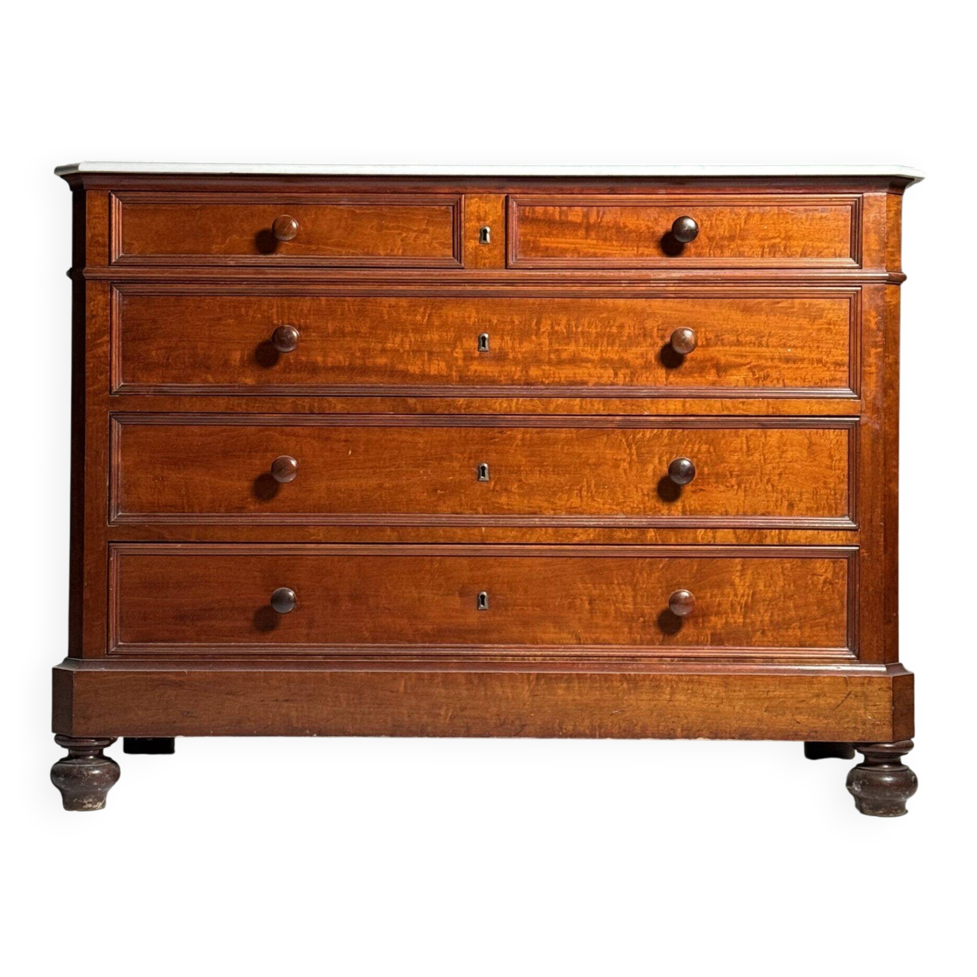 Mahogany chest of drawers 19th century