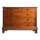 Mahogany chest of drawers 19th century