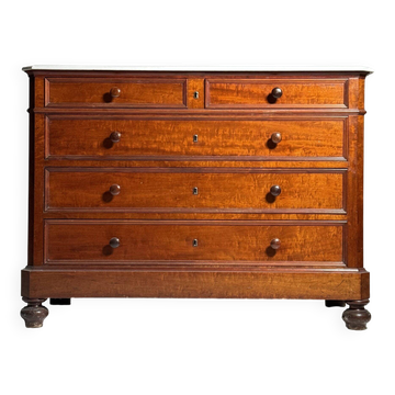 Mahogany chest of drawers 19th century
