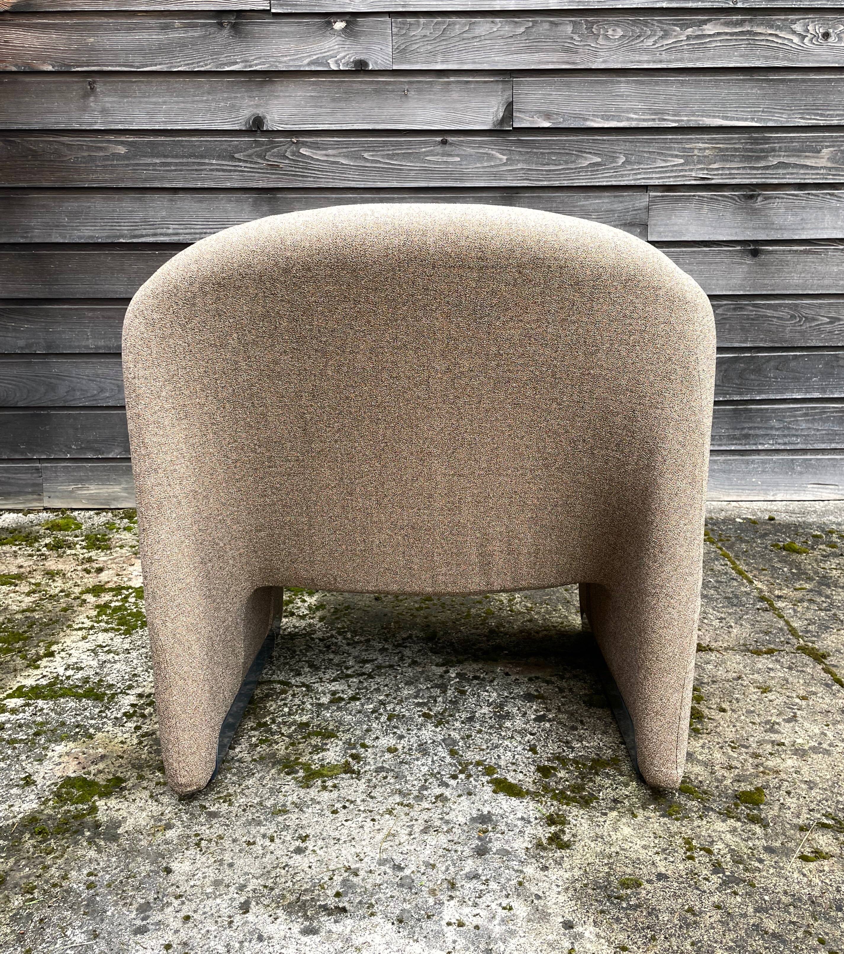BEN ARMCHAIR BY PIERRE PAULIN ARTIFORT WITH LVMH FABRIC