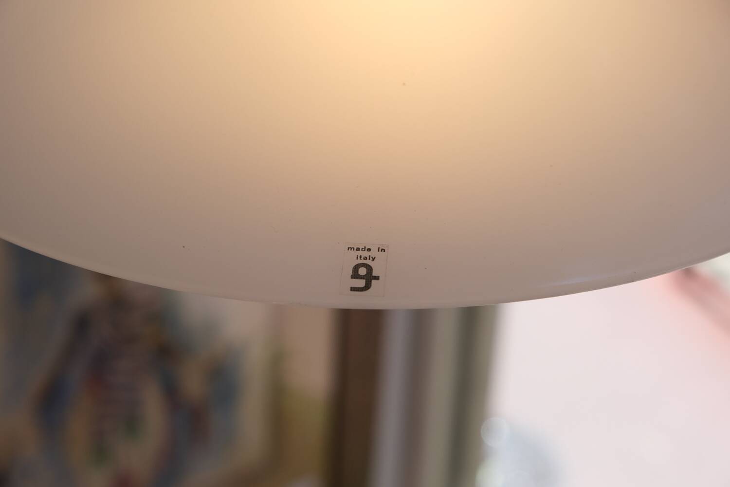 Suspension en chrome et perspex éditeur 9t, Italie 1970