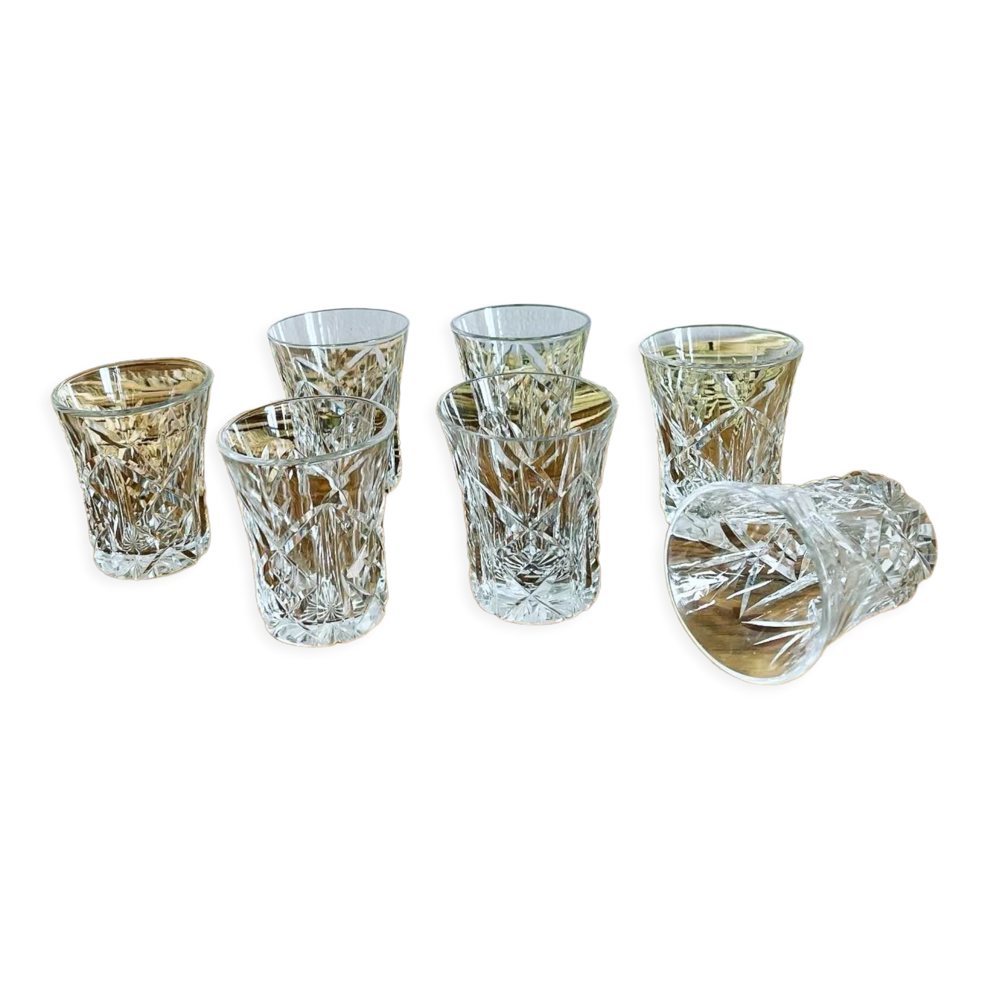 Set of 7 shot glasses