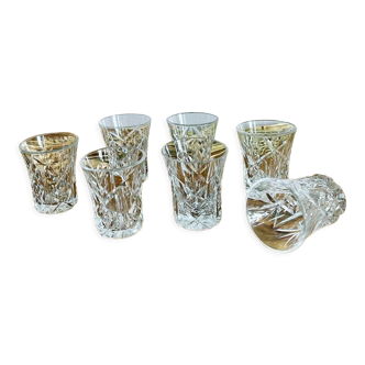 Set of 7 shot glasses