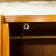 Danish Scandinavian wardrobe signed Sven Ellekaer 1960 3 doors 2 drawers with mounting plan