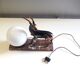 Art Deco table lamp - Copper antelope on marble - 1940
