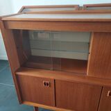Buffet bar scandinave en teck