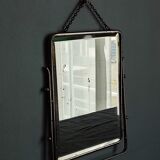 Beveled barber mirror 21x25cm