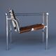 LC1 Chair by Le Corbusier for Cassina. 1960s